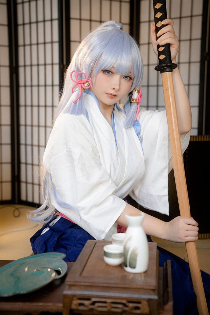 Ayaka Genshin Impact Cosplay by Eriri