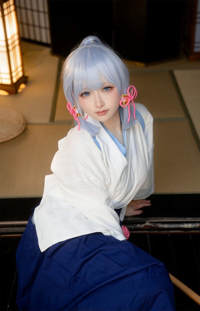 Ayaka Genshin Impact Cosplay by Eriri