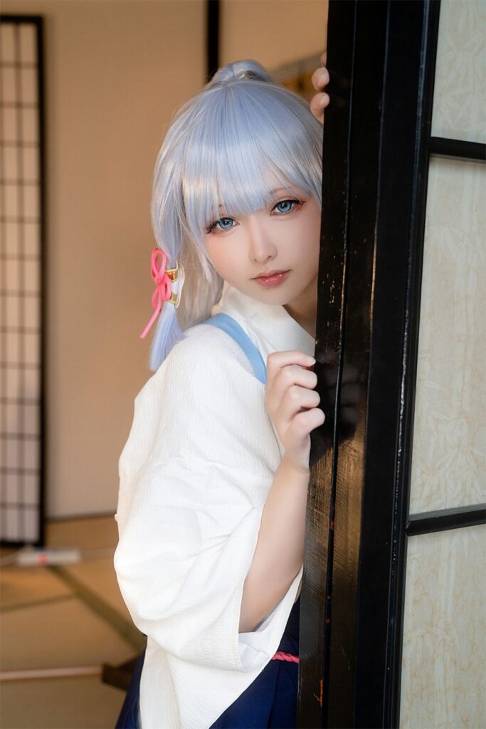 Ayaka Genshin Impact Cosplay by Eriri