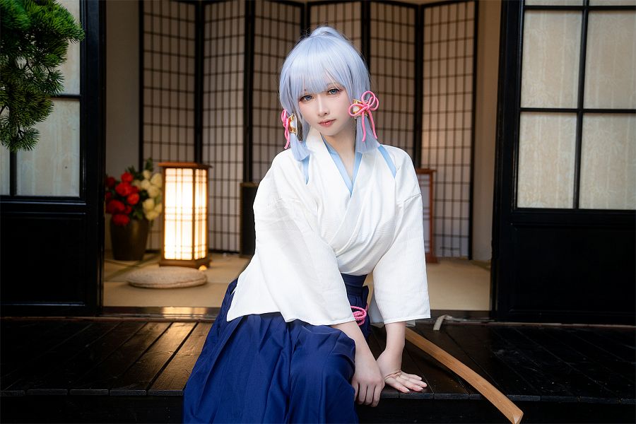 Ayaka Genshin Impact Cosplay by Eriri