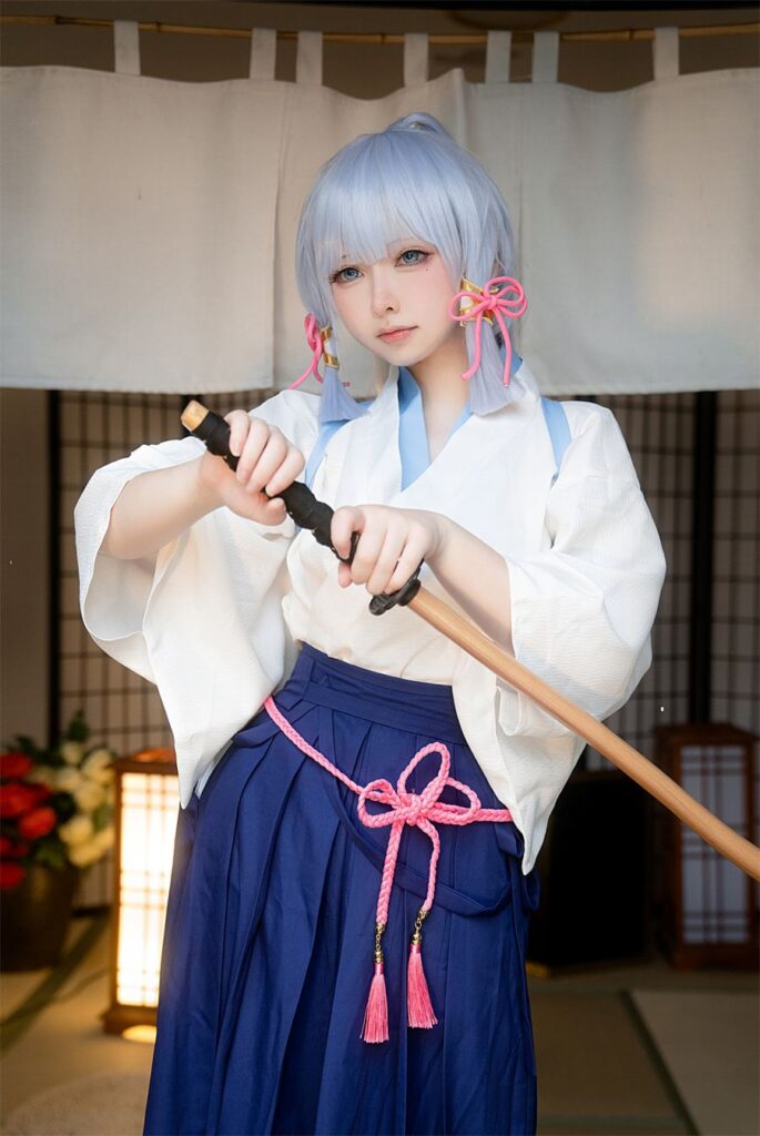 Ayaka Genshin Impact Cosplay by Eriri