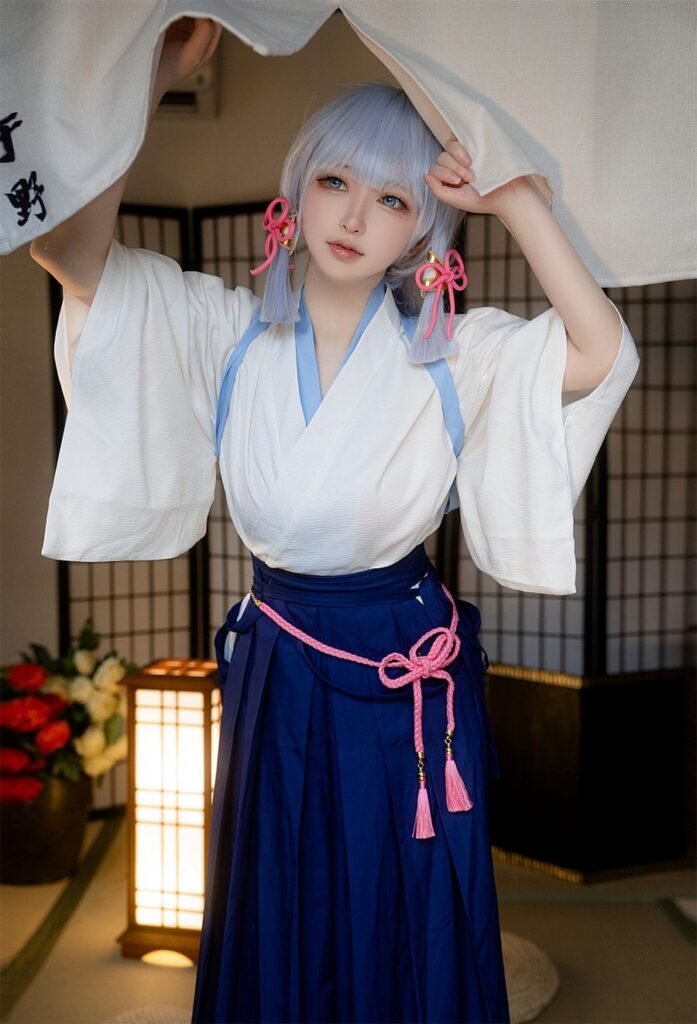 Ayaka Genshin Impact Cosplay by Eriri