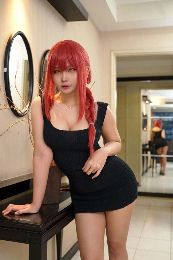 คอสเพลย์ Makima จาก Chainsaw Man สุดยั่วยวน 2 Makima Chainsaw Man Cosplay by Riani Haratina