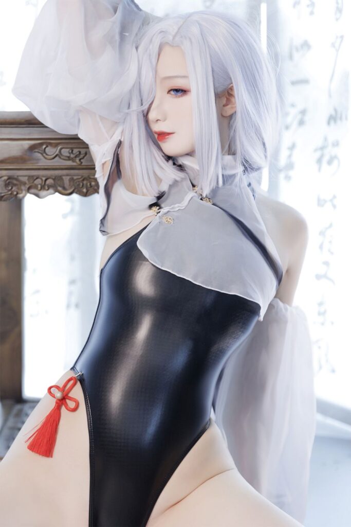 ชม Shenhe ชุดใหม่ในคอสเพลย์ Genshin Impact สุดเซ็กซี่ 2 Shenhe Genshin Impact Cosplay by Dolly48226855