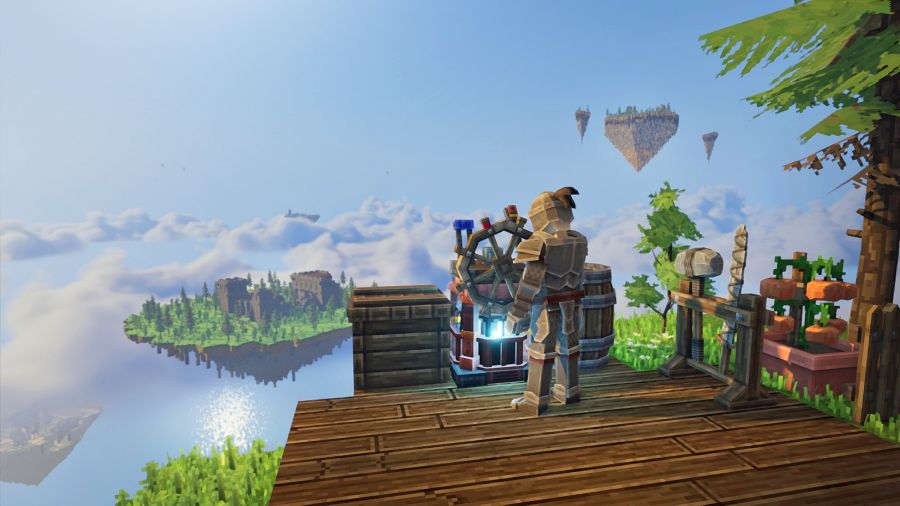 SkyVerse เกมผจญภัย Sandbox สไตล์ Voxel สร้างสรรค์ได้อย่างอิสระ 2 SkyVerse Early Access Launches