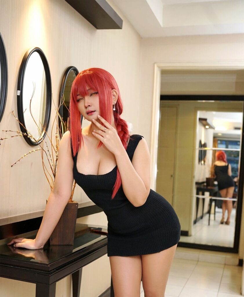 คอสเพลย์ Makima จาก Chainsaw Man สุดยั่วยวน 4 Makima Chainsaw Man Cosplay by Riani Haratina