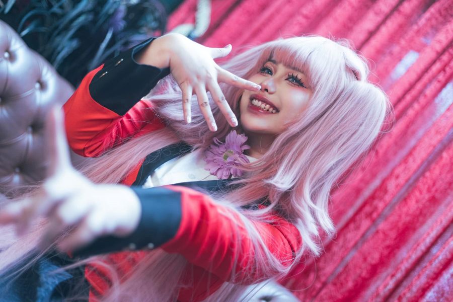 Yumemi Kakegurui Cosplay bu Ri Ka คุณซันซัน สร้างสรรค์ผลงานคอสเพลย์สุดปังในบทบาท Yumemi จากอนิเมะ โคตรเซียนโรงเรียนพนัน