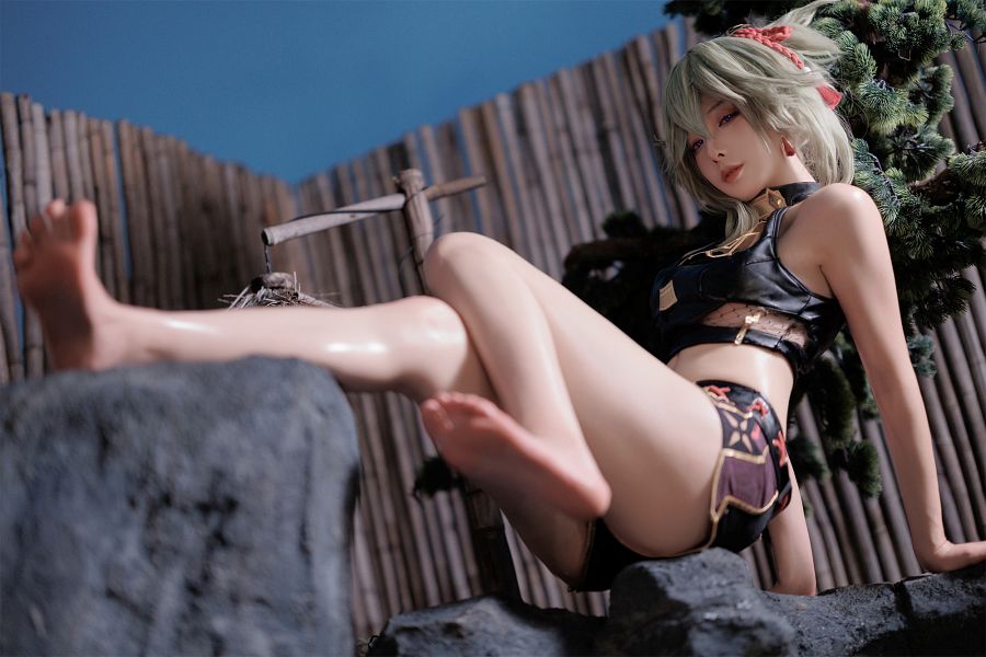 คอสเพลย์ Kuki Shinobu จาก Genshin Impact ในเวอร์ชั่นเซ็กซี่ 6 Shinobu Genshin Impact Cosplay by Dolly48226855