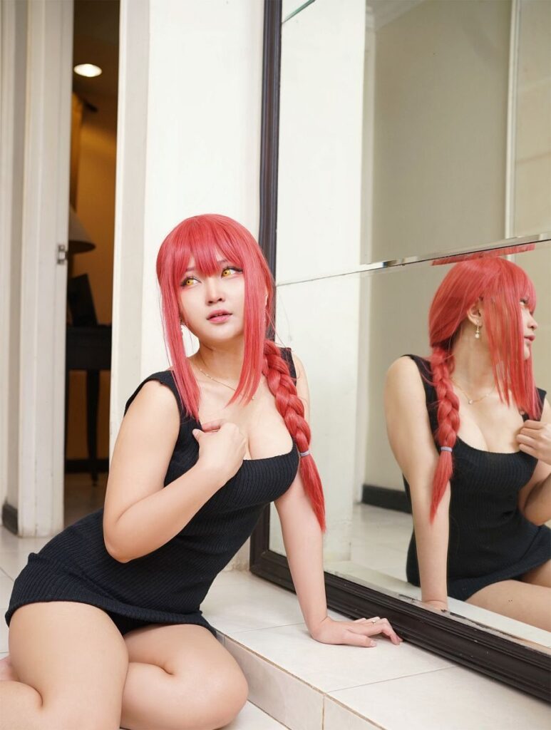 คอสเพลย์ Makima จาก Chainsaw Man สุดยั่วยวน 7 Makima Chainsaw Man Cosplay by Riani Haratina