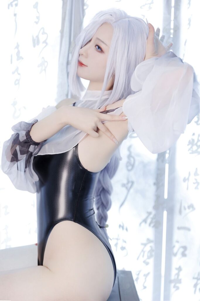 ชม Shenhe ชุดใหม่ในคอสเพลย์ Genshin Impact สุดเซ็กซี่ 7 Shenhe Genshin Impact Cosplay by Dolly48226855