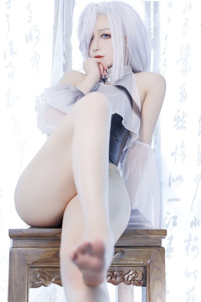ชม Shenhe ชุดใหม่ในคอสเพลย์ Genshin Impact สุดเซ็กซี่ 8 Shenhe Genshin Impact Cosplay by Dolly48226855
