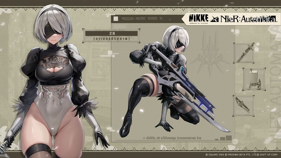 ส่อง 5 คอลแลปสุดแจ่มในเกม GODDESS OF VICTORY: NIKKE ตั้งแต่ครั้งแรกจนปัจจุบัน 7 GODDESS OF VICTORY: NIKKE Collaborations A Retrospective