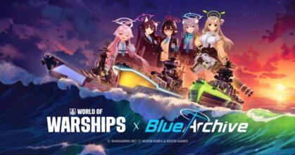 Blue Archive in World of Warships Feature
