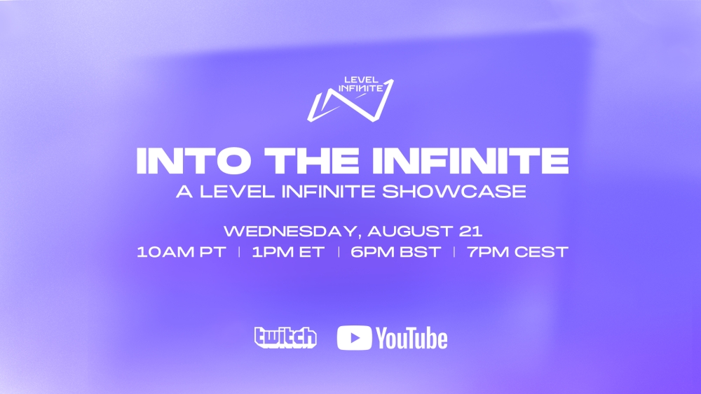 LEVEL INFINITE เปิดตัวเกมสุดอลังการในงาน GAMESCOM พร้อมโชว์สุดพิเศษ INTO THE INFINITE 2 LEVEL INFINITE เปิดตัวเกมสุดอลังการในงาน GAMESCOM พร้อมโชว์สุดพิเศษ INTO THE INFINITE