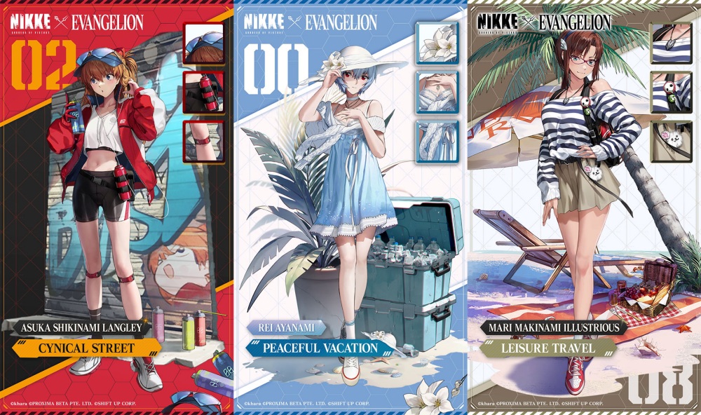 คอลแลปกู้โลก! GODDESS OF VICTORY: NIKKE × Evangelion