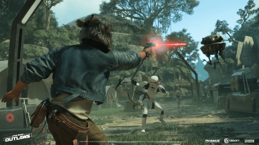 สำรวจกาแล็กซีที่เต็มไปด้วยโอกาสให้ไขว่คว้า ใน Star Wars Outlaws™ พร้อมจำหน่ายแล้ววันนี้ 2 สำรวจกาแล็กซีที่เต็มไปด้วยโอกาสให้ไขว่คว้า ใน Star Wars Outlaws™ พร้อมจำหน่ายแล้ววันนี้