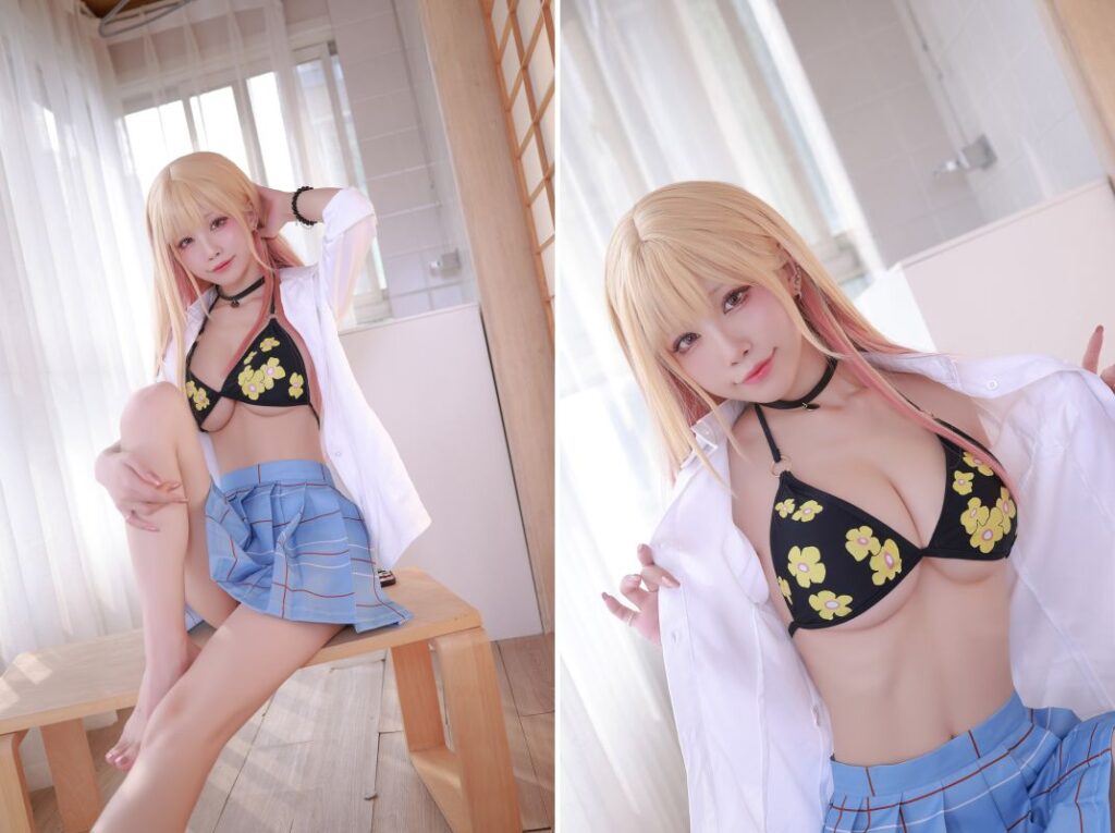 Aqua水淼 แปลงโฉมเป็น Marin Kitagawa สุดเร้าใจ 6 Aqua水淼 แปลงโฉมเป็น Marin Kitagawa สุดเร้าใจ