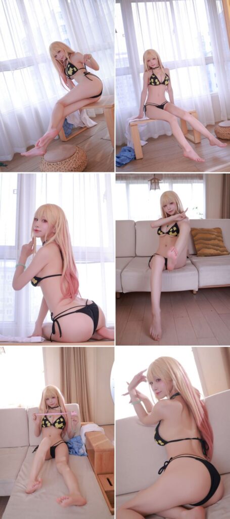Aqua水淼 แปลงโฉมเป็น Marin Kitagawa สุดเร้าใจ 10 Aqua水淼 แปลงโฉมเป็น Marin Kitagawa สุดเร้าใจ