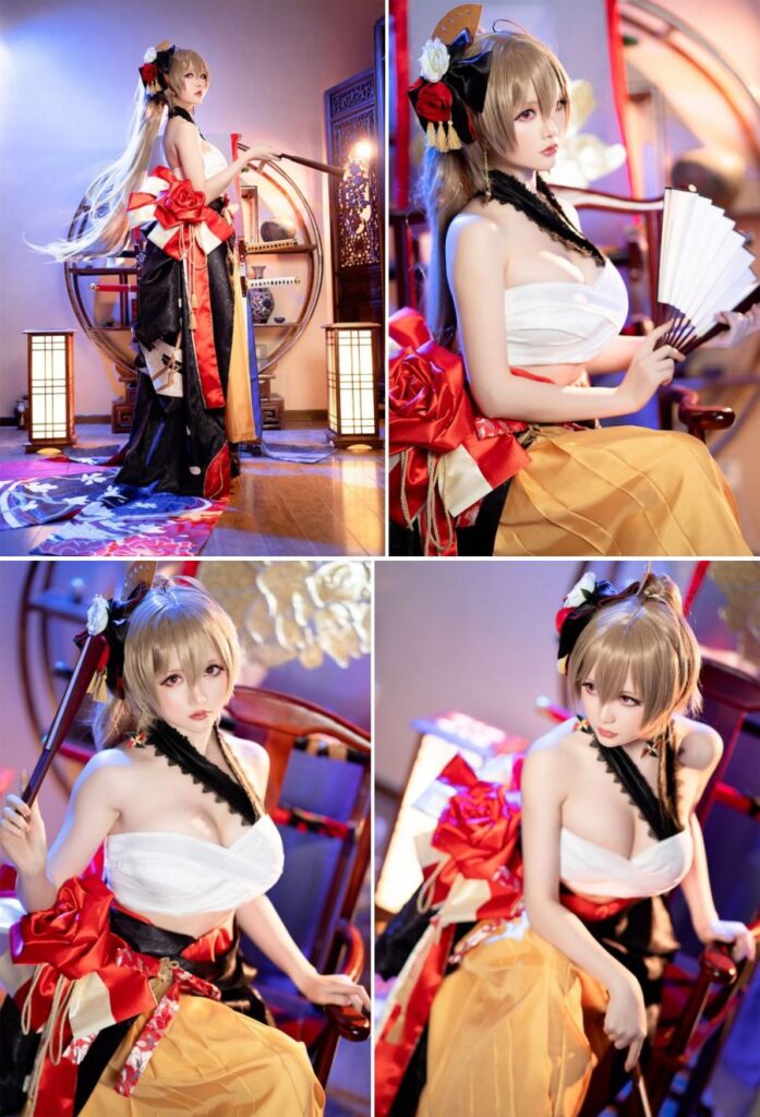 คอสเพลย์ Jean Bart จาก Azur Lane ระดับเกือบ 18+ 4 คอสเพลย์ Jean Bart จาก Azur Lane ระดับเกือบ 18+