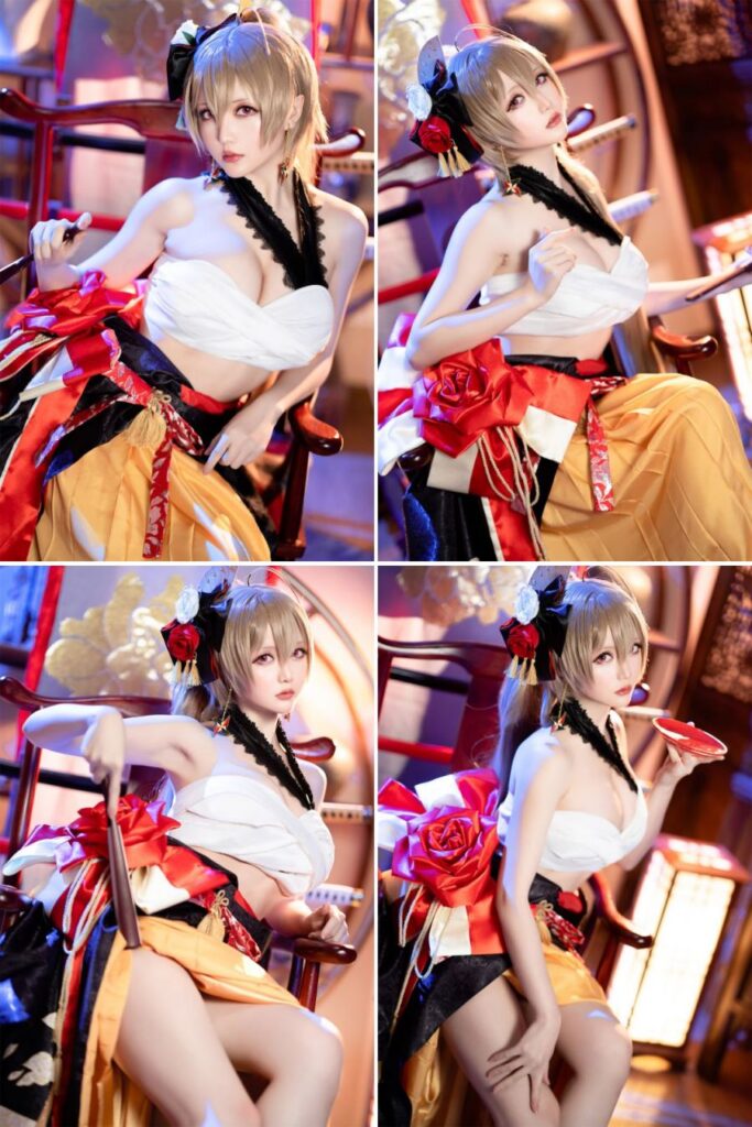 คอสเพลย์ Jean Bart จาก Azur Lane ระดับเกือบ 18+ 5 คอสเพลย์ Jean Bart จาก Azur Lane ระดับเกือบ 18+