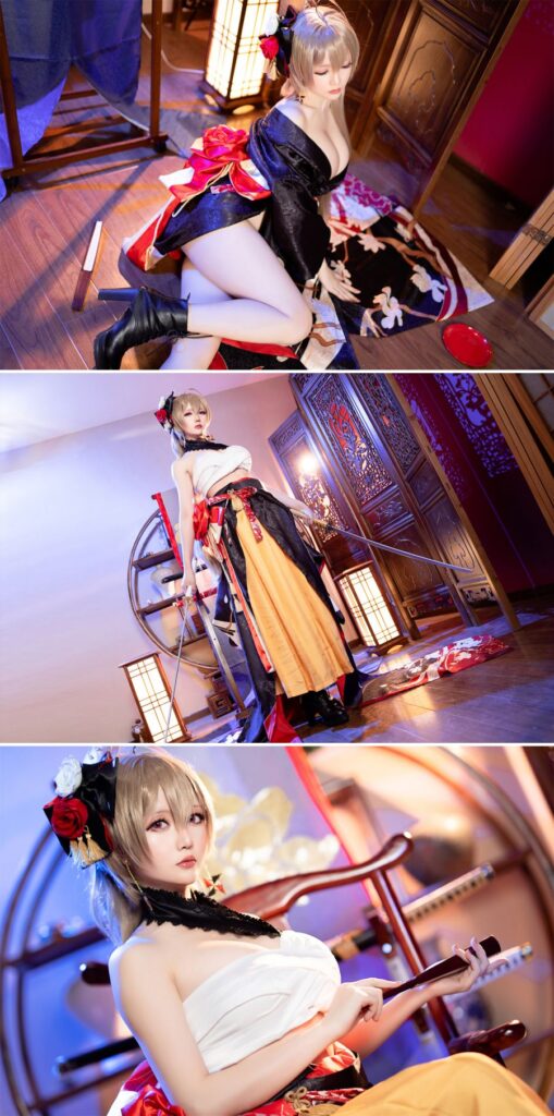 คอสเพลย์ Jean Bart จาก Azur Lane ระดับเกือบ 18+ 12 คอสเพลย์ Jean Bart จาก Azur Lane ระดับเกือบ 18+