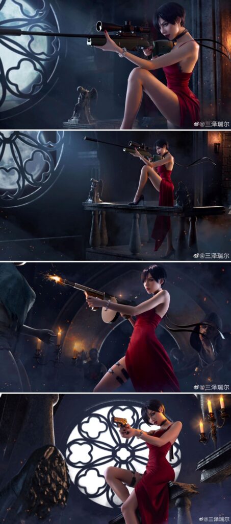 คอสเพลย์ Ada Wong จาก Resident Evil สวย ดุ ถึงใจ 2 คอสเพลย์ Ada Wong จาก Resident Evil สวย ดุ ถึงใจ