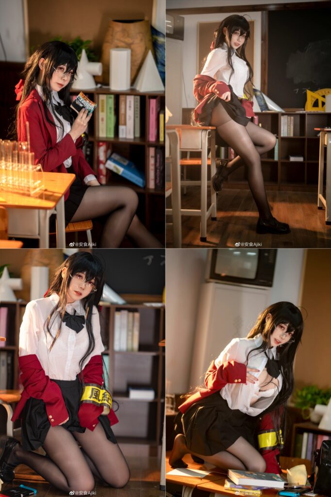 คอสเพลย์ Taihou จาก Azur Lane ในชุดนักเรียนแอบแซ่บ 2 คอสเพลย์ Taihou จาก Azur Lane ในชุดนักเรียนแอบแซ่บ