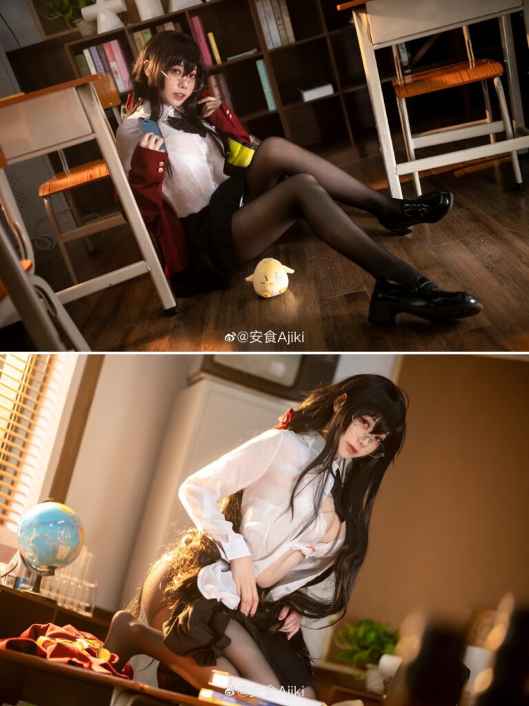 คอสเพลย์ Taihou จาก Azur Lane ในชุดนักเรียนแอบแซ่บ 5 คอสเพลย์ Taihou จาก Azur Lane ในชุดนักเรียนแอบแซ่บ