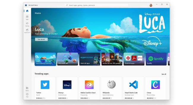 Microsoft เตรียมอัปเดต Microsoft Store ใน Windows 10 ให้เหมือนกับ Windows 11 2 Microsoft เตรียมอัปเดต Microsoft Store ใน Windows 10 ให้เหมือนกับ Windows 11