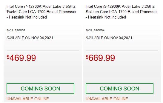 Intel อาจเปิดตัว Alder Lake ภายในวันที่ 4 พฤศจิกายนนี้ 2 Intel อาจเปิดตัว Alder Lake ภายในวันที่ 4 พฤศจิกายนนี้