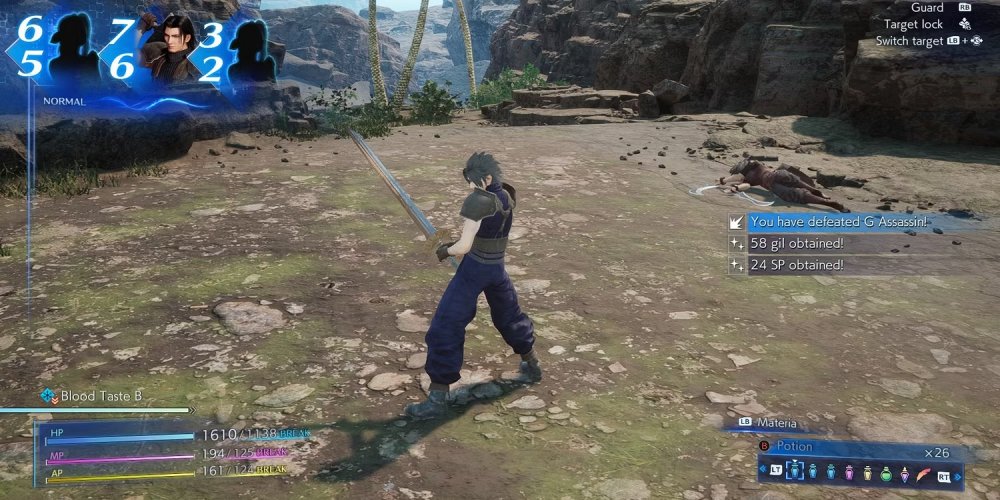 สื่อนอกเผยเทคนิคการฟาร์ม Gil ใน CRISIS CORE -FINAL FANTASY VII- REUNION 2 สื่อนอกเผยเทคนิคการฟาร์ม Gil ใน CRISIS CORE -FINAL FANTASY VII- REUNION
