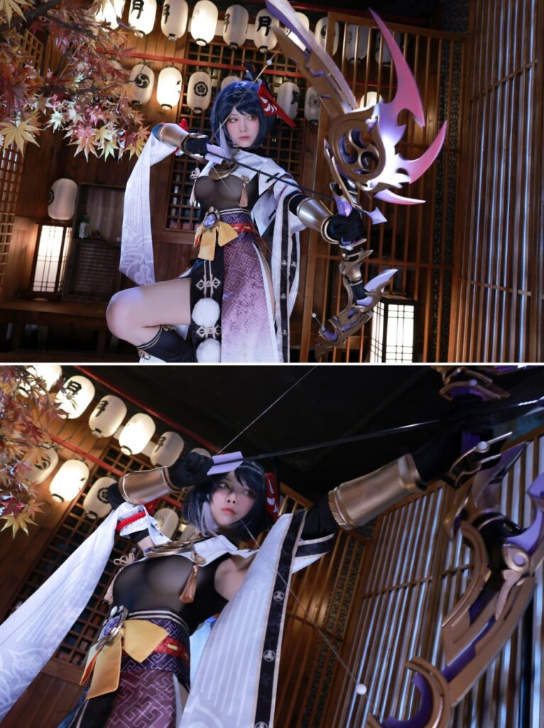 Aqua แปลงโฉมเป็น Sara จาก Genshin Impact ที่ทั้งเท่ทั้งแซ่บ