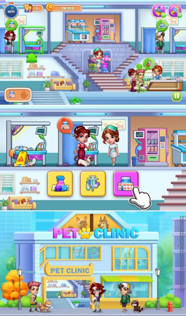 Crazy Pet Clinic ถึงเวลาพยาบาลเหล่าสัตว์ตัวน้อยให้ทันเวลา 5 Crazy Pet Clinic ถึงเวลาพยาบาลเหล่าสัตว์ตัวน้อยให้ทันเวลา