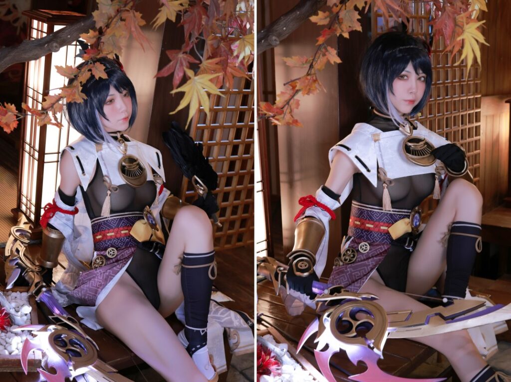 Aqua แปลงโฉมเป็น Sara จาก Genshin Impact ที่ทั้งเท่ทั้งแซ่บ