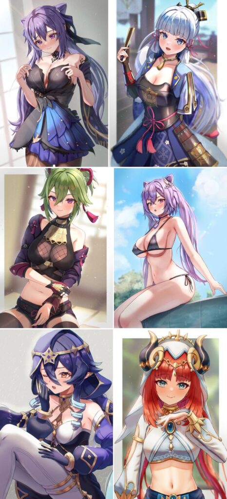 รวมภาพผลงานตัวละครจาก Genshin Impact สวยงามจากนักวาดมะกัน 3 รวมภาพผลงานตัวละครจาก Genshin Impact สวยงามจากนักวาดมะกัน