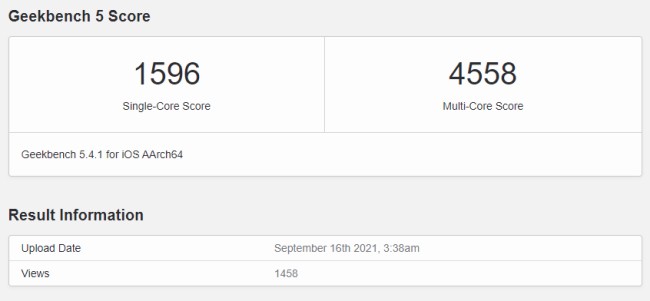 เผยความเร็วชิปเซ็ต A15 ที่ใช้ใน iPad mini รุ่นใหม่มีการปรับความเร็วลงจาก iPhone 13 2 เผยความเร็วชิปเซ็ต A15 ที่ใช้ใน iPad mini รุ่นใหม่มีการปรับความเร็วลงจาก iPhone 13
