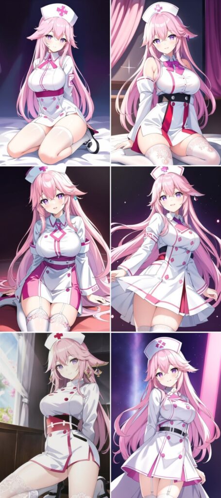 อยากได้ AI จัดให้! Yae Miko ในชุดนางพยาบาล