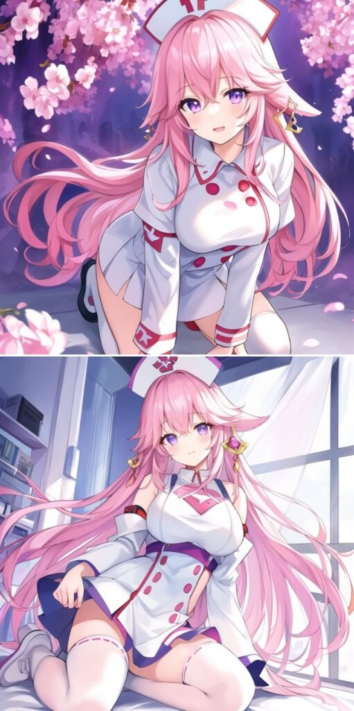อยากได้ AI จัดให้! Yae Miko ในชุดนางพยาบาล