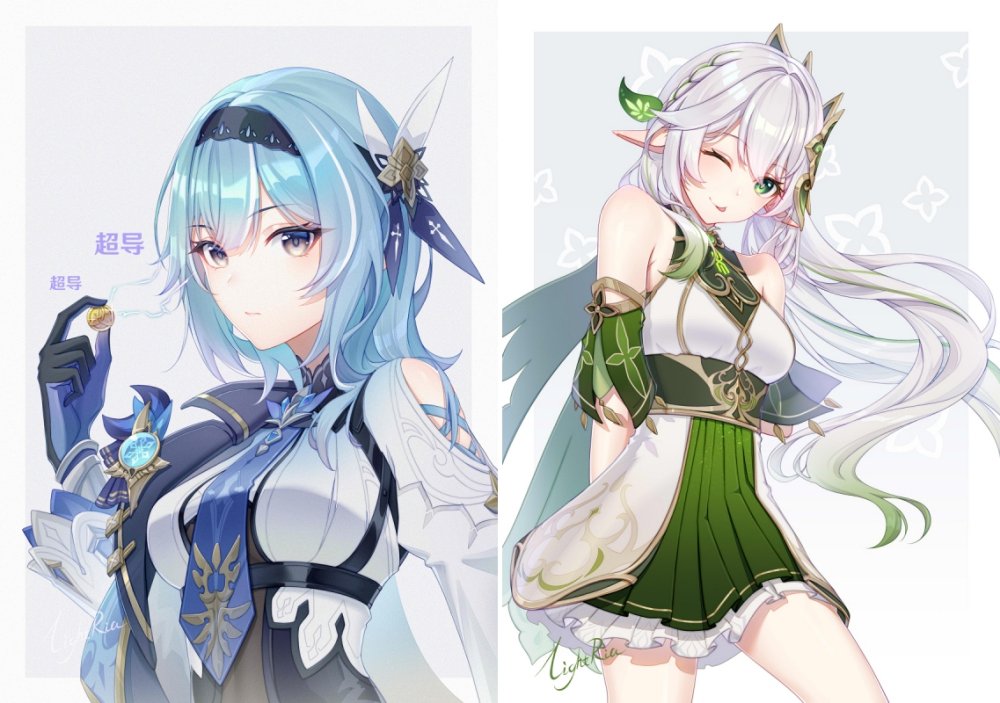 พาชมผลงานแฟนอาร์ต Genshin Impact สุดละมุนตาจาก LightRia 4 พาชมผลงานแฟนอาร์ต Genshin Impact สุดละมุนตาจาก LightRia