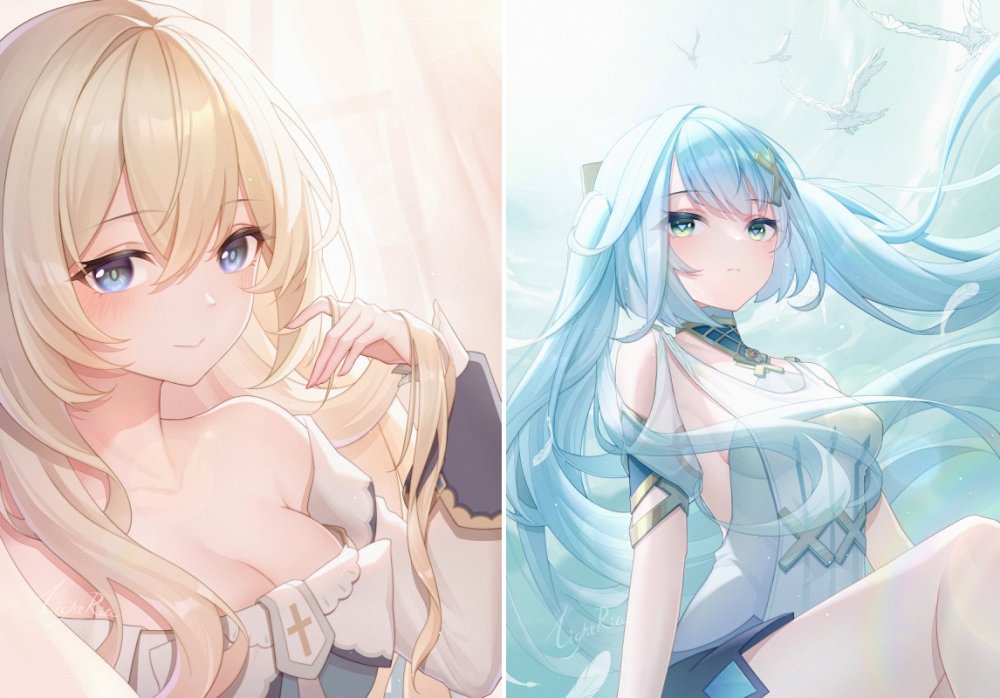 พาชมผลงานแฟนอาร์ต Genshin Impact สุดละมุนตาจาก LightRia 6 พาชมผลงานแฟนอาร์ต Genshin Impact สุดละมุนตาจาก LightRia