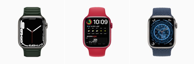 Apple เผยโฉม Apple Watch Series 7 ซึ่งมาพร้อมจอภาพที่ใหญ่ขึ้นและล้ำหน้ายิ่งกว่าเคย
