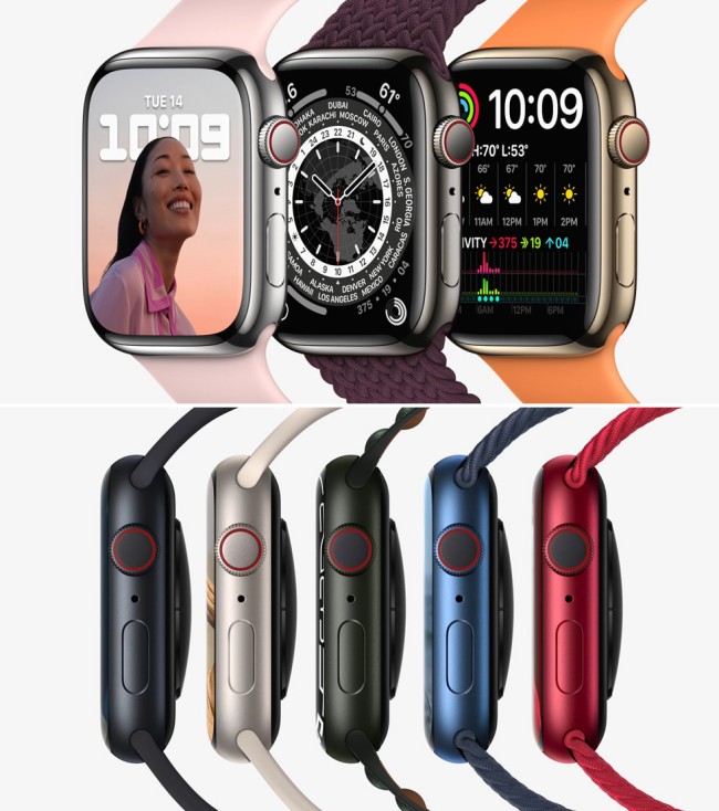 Apple เผยโฉม Apple Watch Series 7 ซึ่งมาพร้อมจอภาพที่ใหญ่ขึ้นและล้ำหน้ายิ่งกว่าเคย