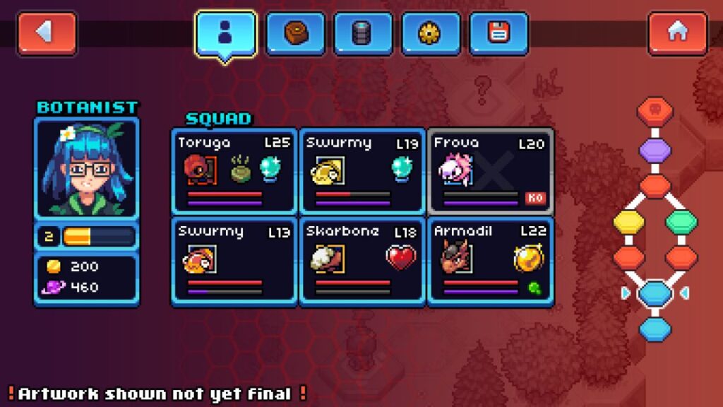 Coromon: Rogue Planet เกม Tactical RPG จับมอนสเตอร์มาสู้กันสไตล์ Roguelike เตรียมจำหน่ายปี 2025 4 Coromon: Rogue Planet