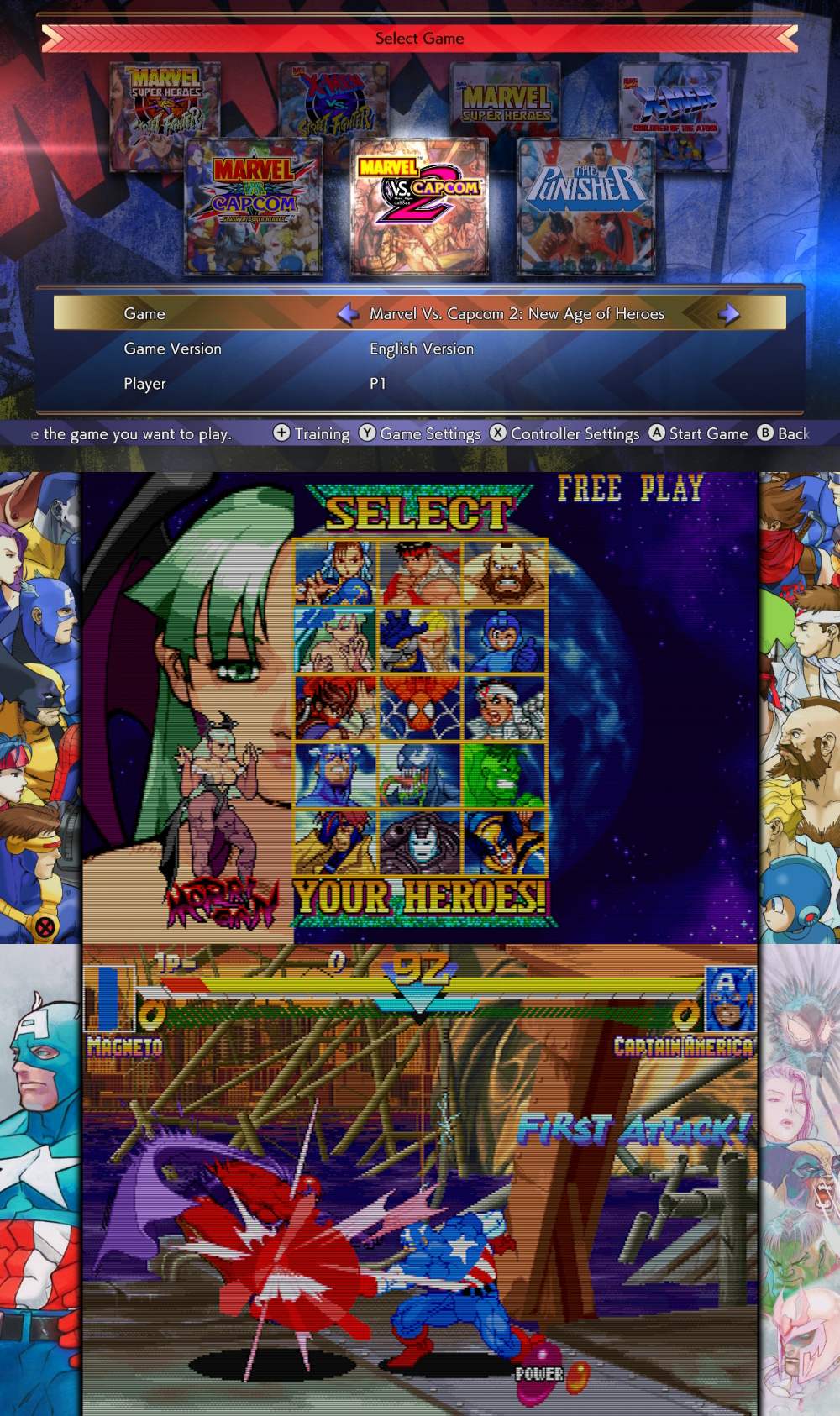 Marvel VS. Capcom Fighting Collection: Arcade Classics รีวิว