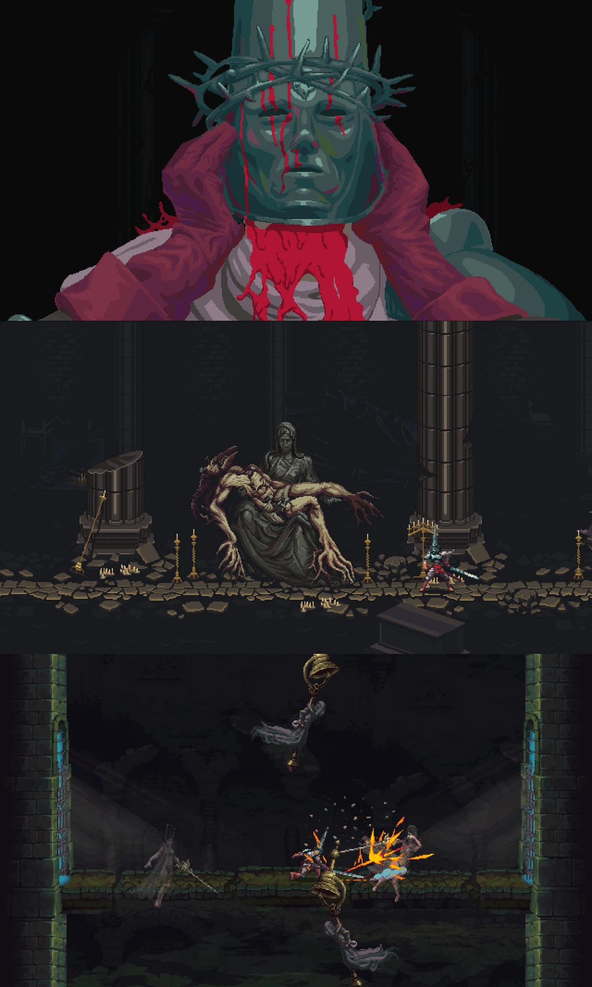 Blasphemous เวอร์ชันมือถือ วางจำหน่ายทั้ง iOS/Android บนสโตร์ไทยแล้ว 4 Blasphemous มือถือ โหลด
