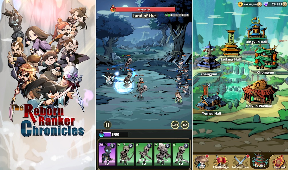 The Reborn Ranker Chronicles เกมมือถือ RPG สุดแฟนตาซีจาก IP KAKAO WEBTOON 3 The Reborn Ranker Chronicles