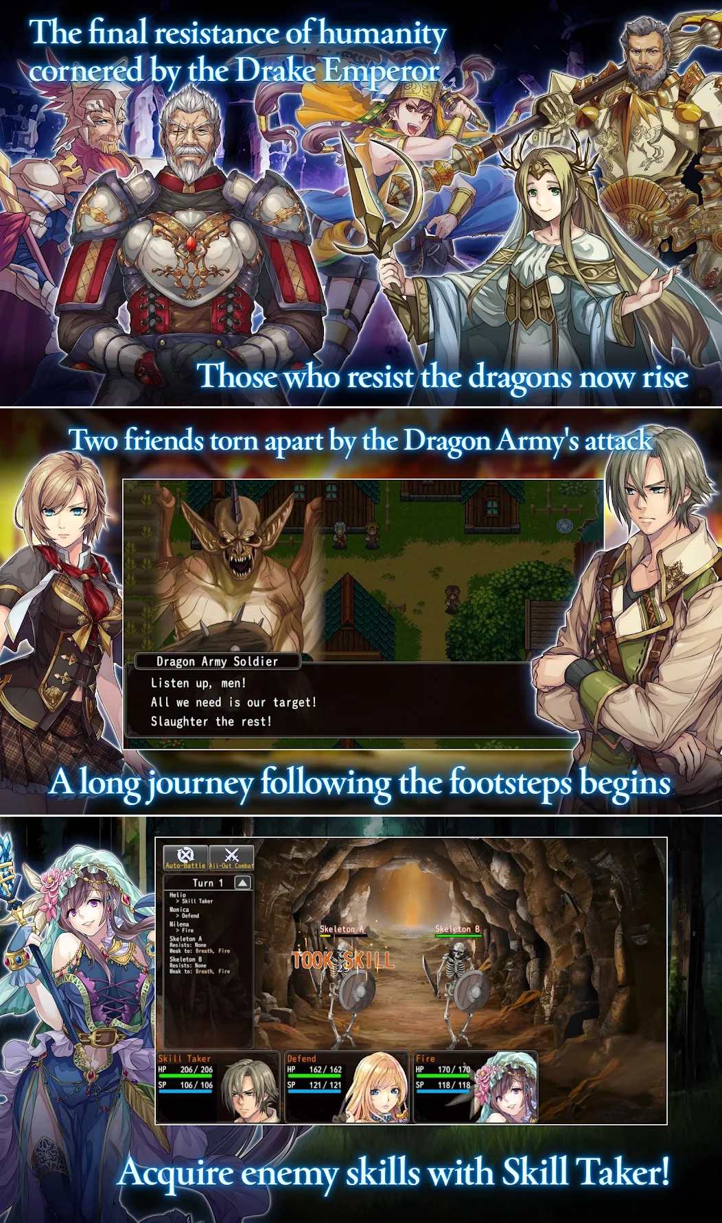 Dragon Takers วางจำหน่ายทั้ง iOS/Android บนสโตร์ไทยแล้ว 5 RPG Dragon Takers