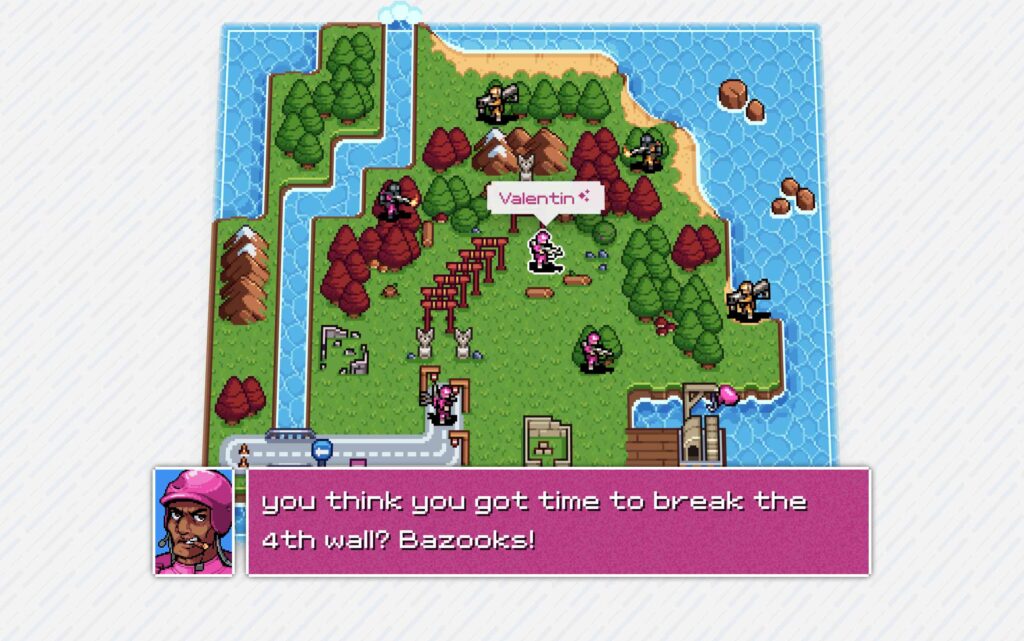 Athena Crisis เกมแนววางแผนภาพพิกเซล กลิ่นอาย XCOM ผสาน Advance Wars 3 Athena Crisis
