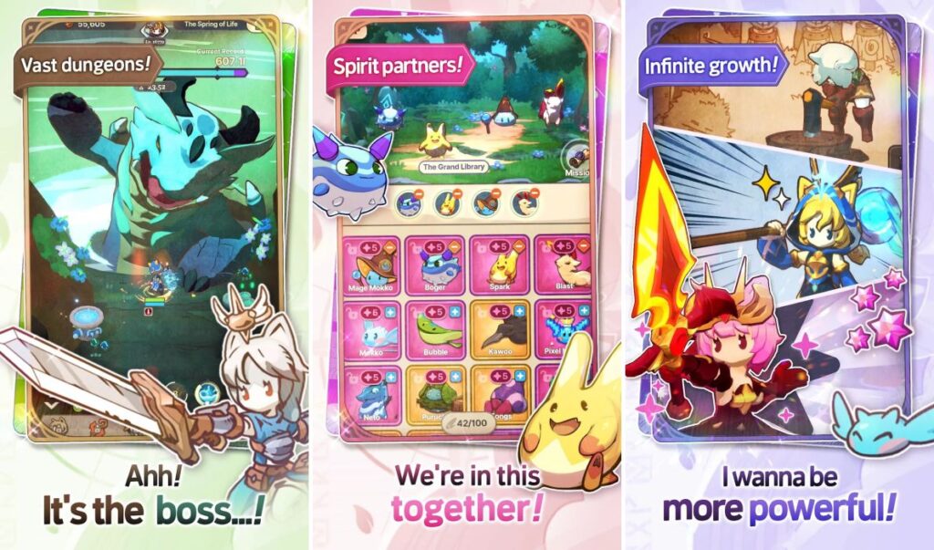 The Crown Saga: Pi’s Adventure เกมมือถือแอ็กชั่นเล่นแนวตั้งกราฟิกสวยงาม 6 The Crown: Saga Pi's Adventure Pre-Register Launches