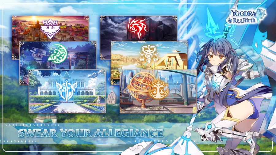 YGGDRA Rebirth SEA เกมมือถือกาชาสะสมตัวละครสาวอนิเมะ 6 YGGDRA Rebirth SEA Announced